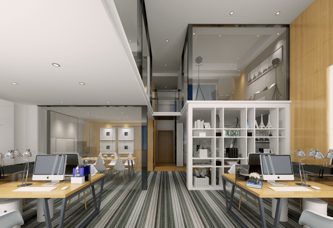 现代的loft风格办公空间设计欣赏